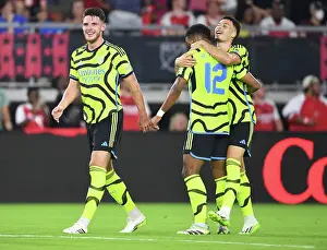 MLS Allstars V Arsenal 2023-24 Prints: Arsenal FC Dominates MLS All-Stars: Martinelli's Hat-Trick Seals 5-2 Victory