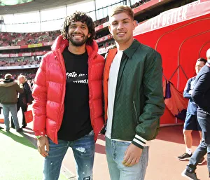 Arsenal FC: Elneny and Smith Rowe Unite Before the Arsenal vs. Tottenham Showdown (2022-23)