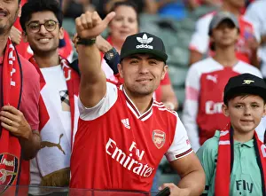 Arsenal V Bayern Munich 2019-20 Prints: Arsenal FC Fan's Unwavering Anticipation: Arsenal vs