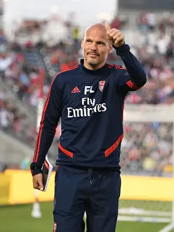 Arsenal FC: Freddie Ljungberg Waves to Fans at Colorado Rapids Pre-Season Match, 2019