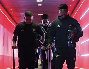 Arsenal FC: Gabriel Jesus and Thomas Partey Unite Before the Arsenal vs. Tottenham Hotspur Match (2022-23)