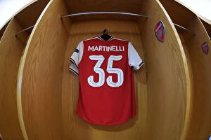 Images Dated 27th February 2020: Arsenal FC: Gabriel Martinelli's Europa League Preparation - Arsenal v Olympiacos, Emirates Stadium