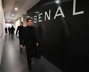 Arsenal V West Ham United 2019-20 Prints: Arsenal FC: Hector Bellerin in the Changing Room - Arsenal vs West Ham United (2019-20)