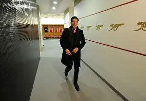 Arsenal V AFC Bournemouth 2016/17 Prints: Arsenal FC: Hector Bellerin in the Home Changing Room - Arsenal vs AFC Bournemouth (2016/17)