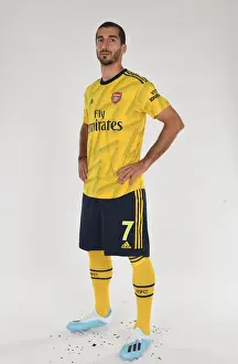 Arsenal FC: Henrikh Mkhitaryan at 2019-20 Team Photocall