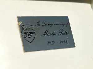Arsenal FC Honors Maria Petri Before Arsenal Women's Match Against Brighton & Hove Albion