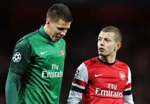 Arsenal V Montpellier 2012-13 Prints: Arsenal FC: Jack Wilshere