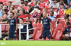 Arsenal FC: Juan Carlos Carcedo and Freddie Ljungberg - Assistants at the Helm during Arsenal v Burnley (2019-20)
