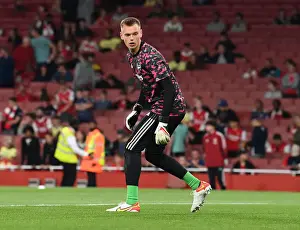 Arsenal FC: Karl Hein Prepares for Arsenal v AFC Wimbledon in Carabao Cup Third Round