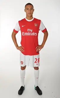 Arsenal FC: Kieran Gibbs at 1st Team Photocall and Membersday, Emirates Stadium (2010)