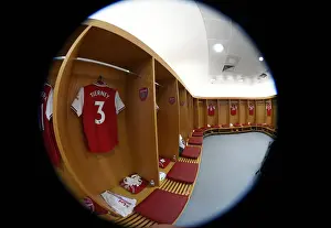 Arsenal FC: Kieran Tierney's Match-Ready Shirt in the Changing Room (2019-2020)
