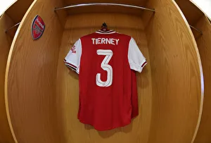Arsenal V Nottingham Forest Carabao Cup 3rd Rd 2019-20 Prints: Arsenal FC: Kieran Tierney's Readiness - Carabao Cup Third Round vs Nottingham Forest