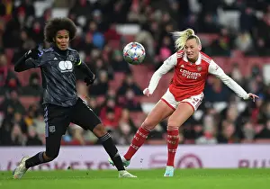 Arsenal Women V Olympique Lyonnais 2022-23 Prints: Arsenal FC: Kim Little's Champion Showdown Shirt vs
