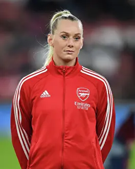 Arsenal FC: Kim Little's Champions League Showdown Shirt vs. Olympique Lyonnais (2022-23)