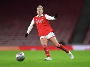 Arsenal Women V Olympique Lyonnais 2022-23 Prints: Arsenal FC: Kim Little's Champions League Showdown Shirt vs