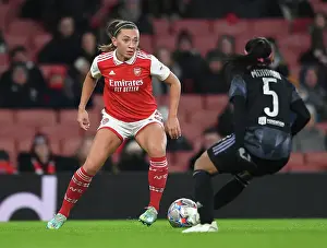 Arsenal Women V Olympique Lyonnais 2022-23 Prints: Arsenal FC: Kim Little's Determined Preparation Before Arsenal vs