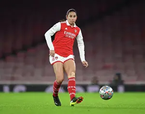 Arsenal Women V Olympique Lyonnais 2022-23 Prints: Arsenal FC: Kim Little's Match-Ready Shirt Before Arsenal vs