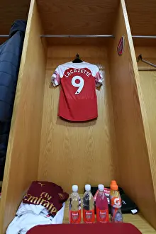 Arsenal V Burnley 2018-19 Prints: Arsenal FC: Lacazette's Match-Ready Shirt (2018-19 Arsenal vs Burnley)