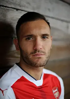1st Team Photocall 2016-17 Prints: Arsenal FC: Lucas Perez Joins 2016-17 First Team Squad