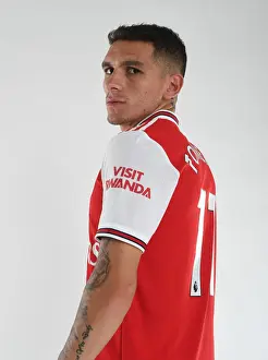 Arsenal Photocall 2019-20 Prints: Arsenal FC: Lucas Torreira at 2019-2020 Pre-Season Photocall