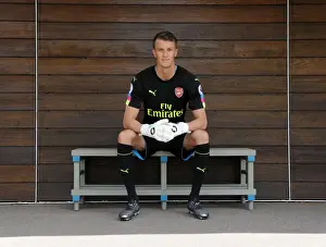 Arsenal FC: Matt Macey at 2016-17 First Team Photocall