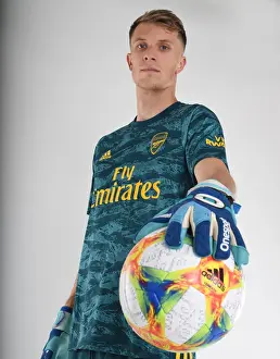 Arsenal Photocall 2019-20 Prints: Arsenal FC: Matt Macy Training at London Colney (2019-20)