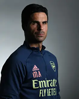 Arsenal FC: Mikel Arteta at 2020-21 First Team Photocall