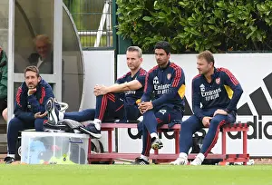 Arsenal FC: Mikel Arteta and Coaches Prepare for Ipswich Town Friendly