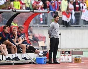 Images Dated 8th July 2022: Arsenal FC: Mikel Arteta Leads Pre-Season Training at 1. FC Nurnberg