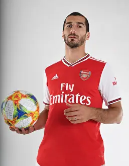 Arsenal Photocall 2019-20 Prints: Arsenal FC: Mkhitaryan at 2019-20 Pre-Season Photocall