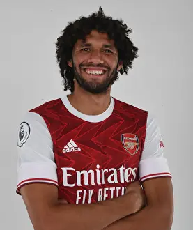 Arsenal FC: Mo Elneny at London Colney Training Ground, 2020-21 Season