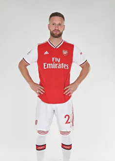 Arsenal FC: Mustafi at Pre-Season Training, 2019