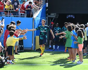 Arsenal V Fiorentina 2019-20 Prints: Arsenal FC: Nacho Monreal Pre-Season Training, Arsenal v ACF Fiorentina, Charlotte 2019