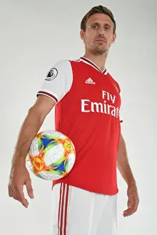 Arsenal Photocall 2019-20 Prints: Arsenal FC: Nacho Monreal at Pre-Season Training (2019-2020)