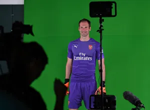 Arsenal FC: Petr Cech at 2018/19 First Team Photo Call