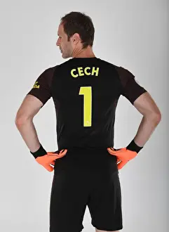 Arsenal FC: Petr Cech at 2018/19 First Team Photoshoot