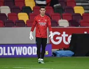 Arsenal FC Pre-Match: James Hillson at Brentford's Gtech Community Stadium (2023-24 Premier League)