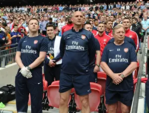 Arsenal FC: Pre-Match Preparations at the FA Cup Final vs Hull City (2014)