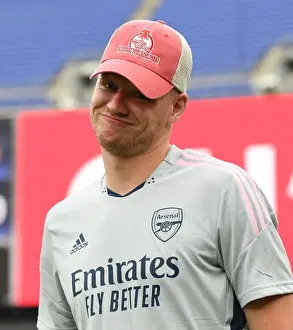 Arsenal FC in Pre-Season: Aaron Ramsdale Prepares for Arsenal vs. Everton in Baltimore