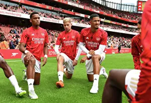 Arsenal FC: Pre-Season Training Sessions - Arsenal v AS Monaco, Emirates Cup 2023