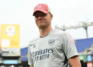 Arsenal FC in Pre-Season USA Tour: Aaron Ramsdale Readies for Arsenal vs. Everton in Baltimore