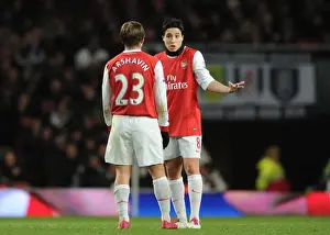 Arsenal V Fulham 2010-11 Prints: Arsenal FC Prints Previous Season Matches: Matches 2010-11: Arsenal v Fulham 2010-11