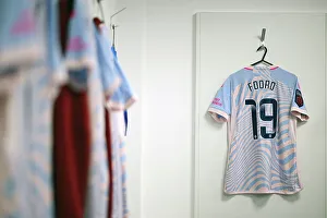 Southampton Women V Arsenal Women - Conti Cup 2023-24 Prints: Arsenal FC at Southampton FC: Pre-Match Preparation in FA Women's Continental Tyres League Cup (2023-24)
