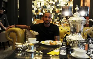 Arsenal FC: Theo Walcott Leads the FA Cup Victory Parade, London 2015