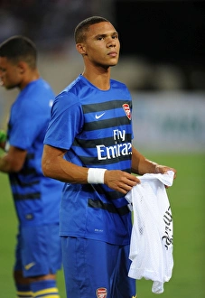 Arsenal FC Training: Kieran Gibbs in Vietnam, 2013