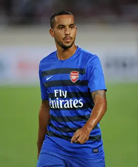 Vietnam V Arsenal 2013-14 Prints: Arsenal FC Training in Vietnam: Theo Walcott Prepares for Vietnam Friendly Match (2013-14)