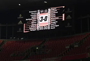 Arsenal V Dundalk 2020-21 Prints: Arsenal FC Triumph Over Dundalk in Empty Emirates Stadium, UEFA Europa League 2020-21
