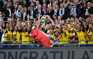 Arsenal FC Triumphs in the FA Cup: Arsenal vs. Aston Villa, 2015