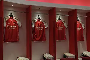 Arsenal V Crystal Palace 2023-24 Prints: Arsenal FC: Unity Before Battle - Pre-Match Huddle vs Crystal Palace (2023-24)