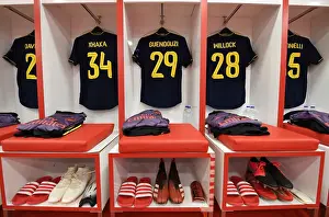 Olympiacos V Arsenal 2019-20 Prints: Arsenal FC: Unity in the Huddle - Pre-Match Moment before Europa League Clash vs